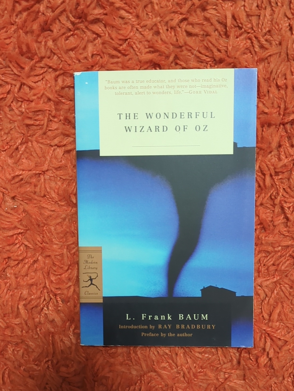 The Wonderful Wizard of Oz by L. Frank Baum - Blue Cover